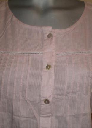 Легкая рубашка-распашонка для беременных. размерs-m. cache cache,5 фото