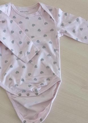 Боді сінсей для дівчинки 3шт. розмір 68