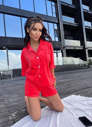 Костюм велюровый 100% хлопок