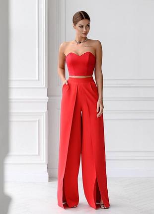 Костюм брюки корсет