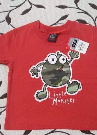 Футболка (100% бавовна) на хлопчика 3-6 місяців, фірми next