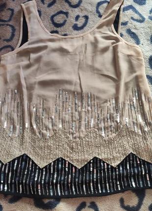 Майка блуза шифон