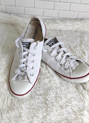 Білі кеді, низькі кеди converse