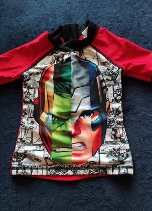 Солнцезащитная футболка для купания, плавания на мальчика