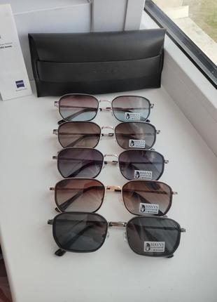 Фирменные узкие солнцезащитные очки с шорой havvs polarized окуляри1 фото