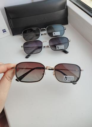 Фірмові вузькі сонцезахисні окуляри з шорой havvs polarized окуляри2 фото
