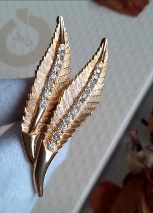 Винтажная брошь сша