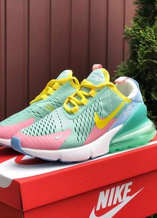 Кросівки nike air max 270  💚💛