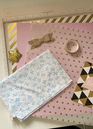 Тканина для печворка бантики, 40х50см