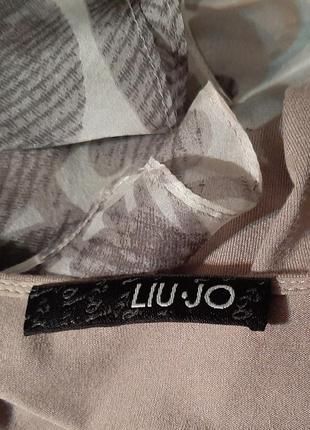 Шеоковое необычное, эффектное платье liu jo 5