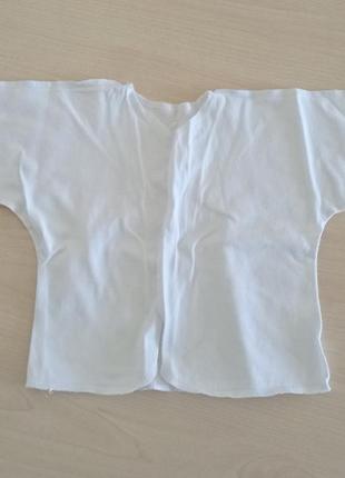 Сорочечка на запах для новонароджених