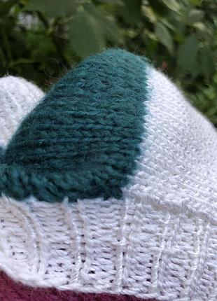 Вінтаж,біла,трикотаж блуза,реглан,футболка,реглан,аплікація квіти,hand made4 фото