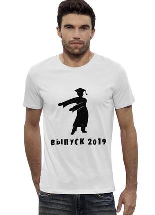 Футболка з принтом "випуск-2019" push it