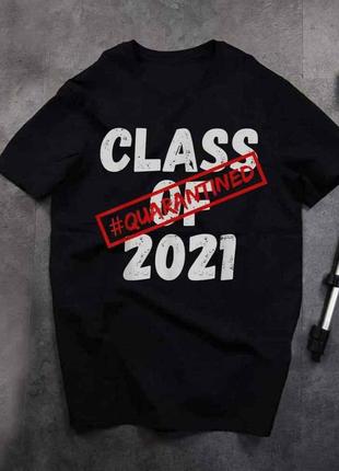 Футболка з принтом "class of 2021" push it