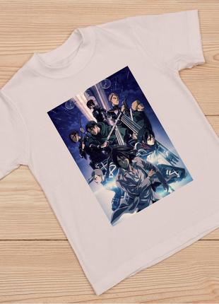 Футболка с принтом "сериал вторжение титановshingeki no kyojin" push it