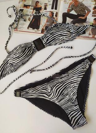 Роздільний купальник бандо h&m, eur 36, s