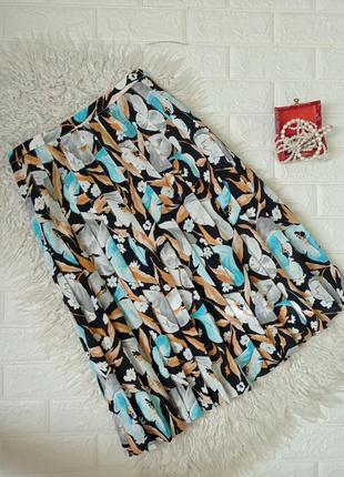 Спідниця в квітковий принт