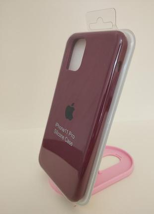 Чехол iphone 11 pro айфон чохол silicone case2 фото