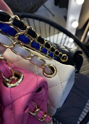 Елегантна брендова кремова бежева міні сумочка в стилі chanel beige розкішна сумка беж крем тренд шанель класика7 фото