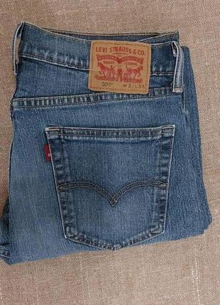 Джинсы levis 505 32/34 ( mexico usa )