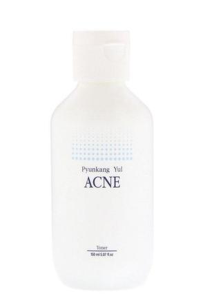 Противовоспалительный тонер pyunkang yul acne toner1 фото