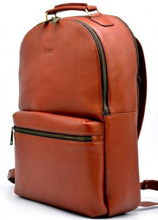 Чоловічий рюкзак з натуральної шкіри tb-4445-4lx бренду tarwa
