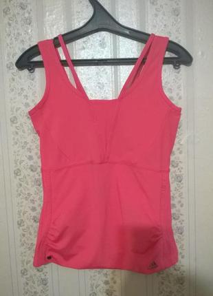 Adidas  красивый спортивный топ,майка р 36-38