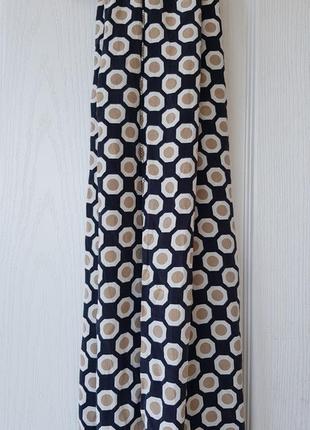 Шелковый шарф длинный