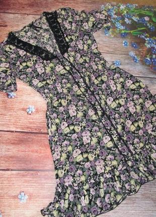 Розпродаж!!!віскозна сукня в квітковий принт