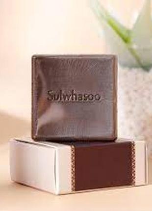 Sulwhasoo herbal soap 50 г, натуральное травяное косметическое мыло для лица2 фото