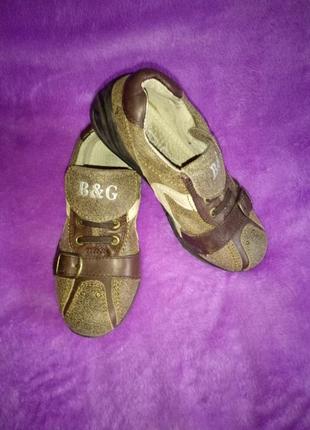 Розмір 28 b&g. черевички на хлопчика
