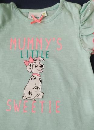 Футболка disney 74 р.