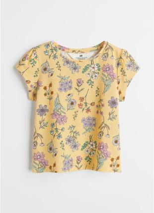 Футболка футболочка топ футболки h&m принт
