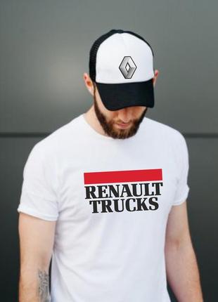 Футболка з принтом "renault track" push it