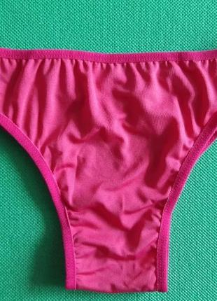 Плавки для купальника жіночі тонкі 46 рожевий