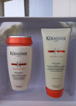 Подарочный набор kerastase nutritive (шампунь+кондиционер)2 фото