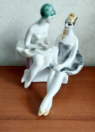 Статуэтка балерины фарфоровая винтажная киев