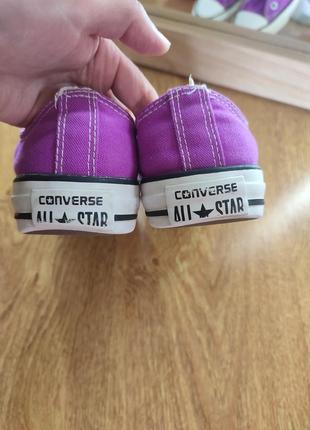 Converse all star,конверси фіолетовий колір, оригінал3 фото