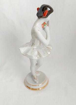Статуетка балерина порцеляновий вінтажна рідкісна4 фото