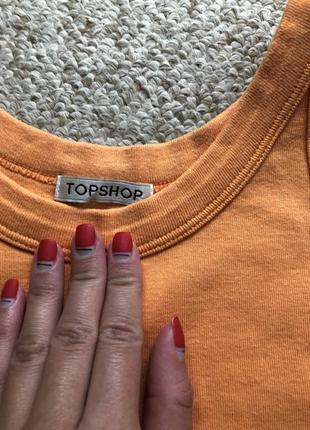 Хлопковая летняя маечка topshop