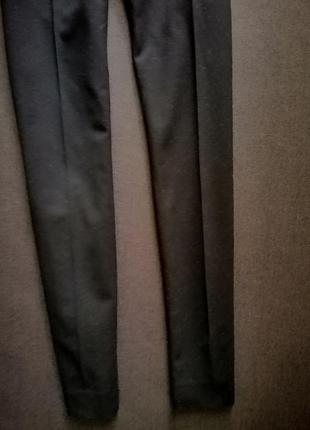 Чорні брюки прямі штани класичні зі стрілками h&m4 фото