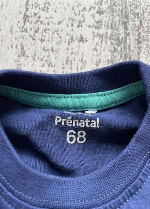 Крутая футболка prenatal 6мес2 фото