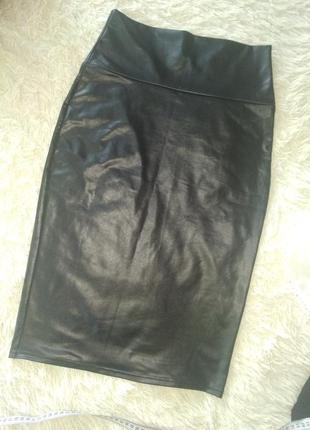 Спідниця шкіряна шкіра шкіра, олівець