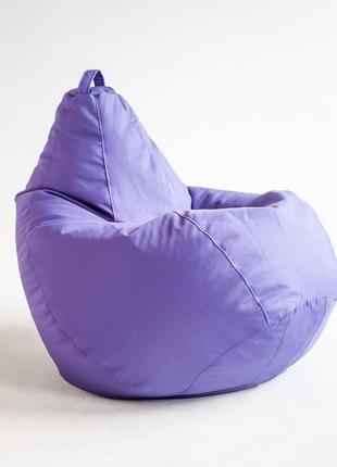 Кресло мешок груша оксфорд сиреневое размер на выбор2 фото