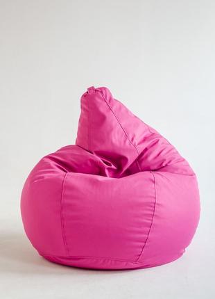 Кресло мешок груша оксфорд розовое малиновое размер на выбор5 фото