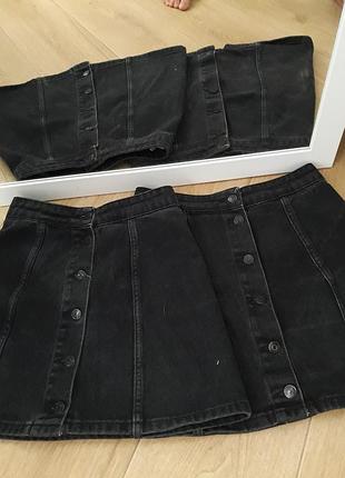 Джинсовая юбка
