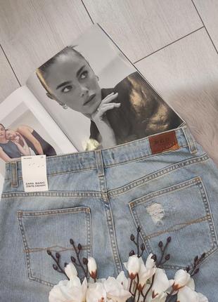 Рваные джинсы zara, 40р, оригинал, испания10 фото
