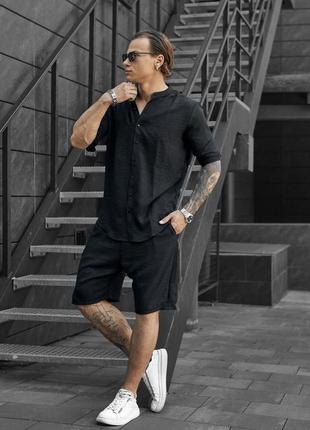 Летний комплект рубашка + шорты