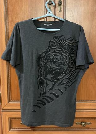 Футболка allsaints t-shirt/tee свободного кроя oversize1 фото