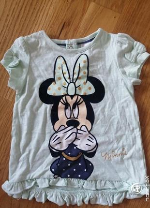 Футболка туники с minnie mouse disney by c&a